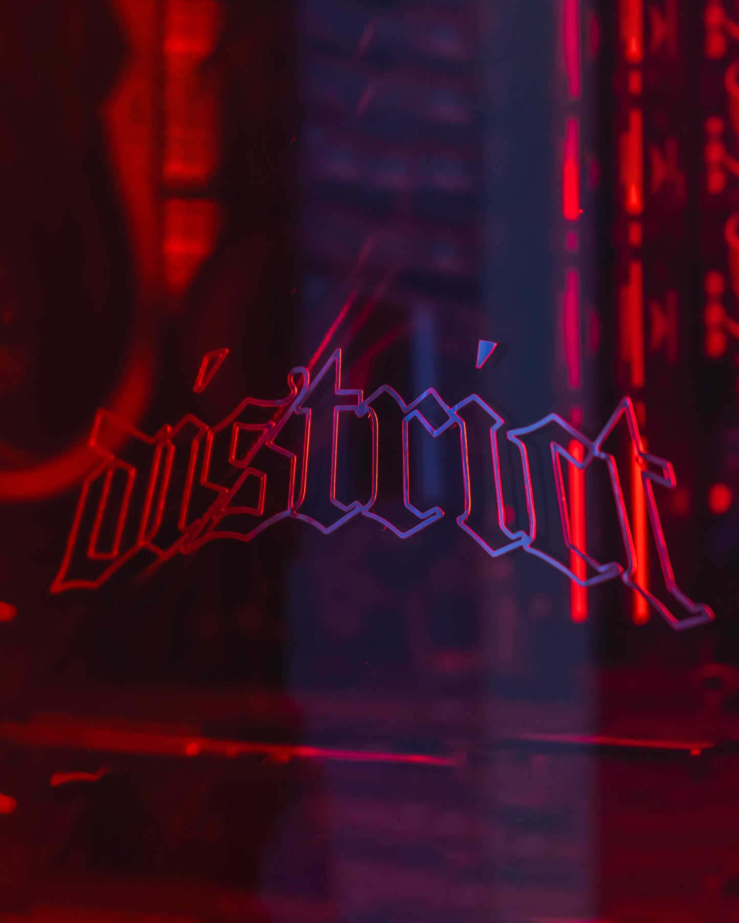 District OG Outline Decal