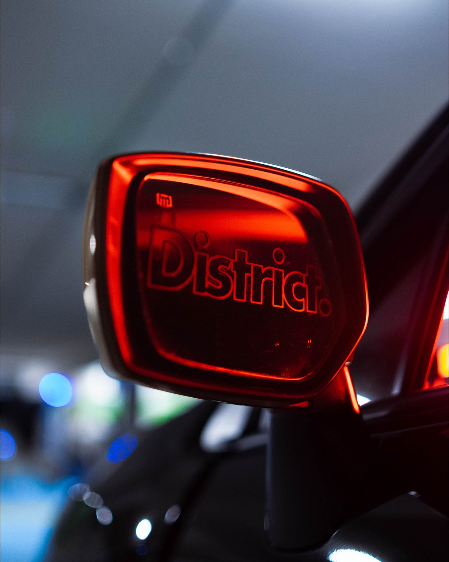 District. Outline Decal