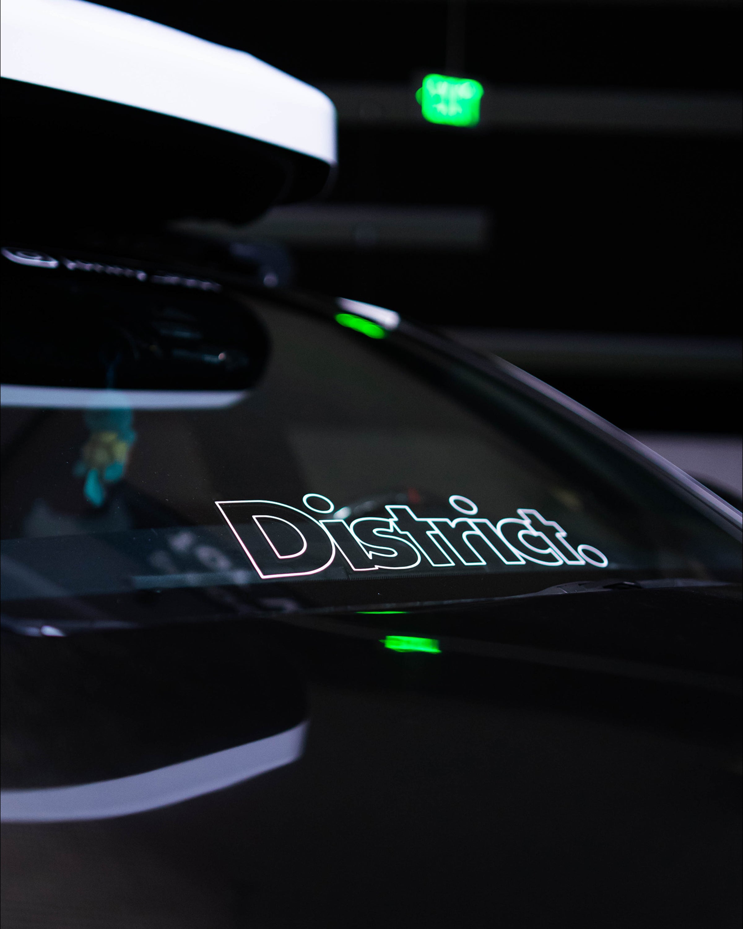 Dist Sticker District. Outline Support Banner – District.jp | Just Playin'